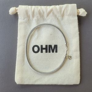 OHM beads Twisted Bangle and free GWP